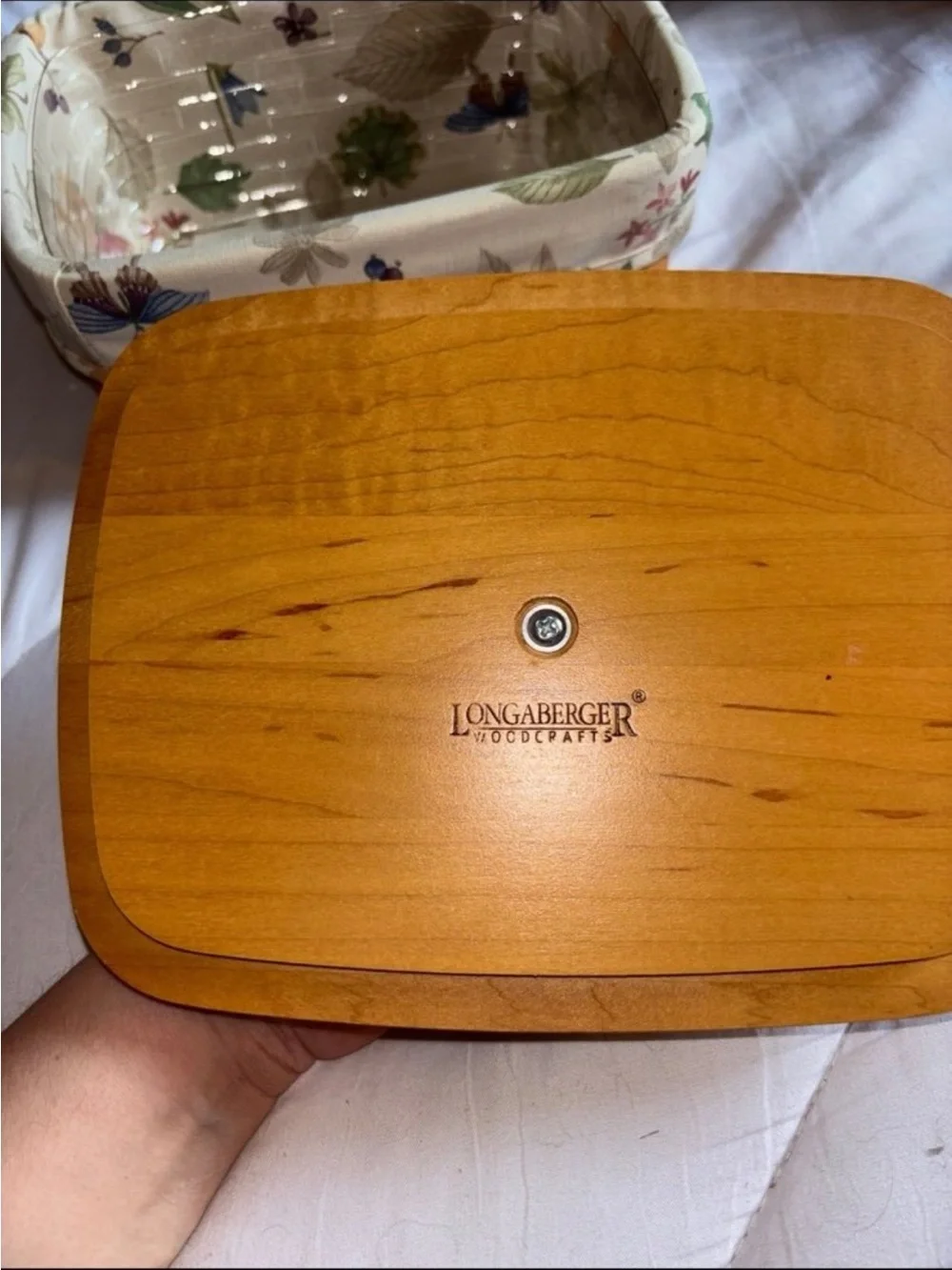 Longaberger Honey Oak Accent Basket set